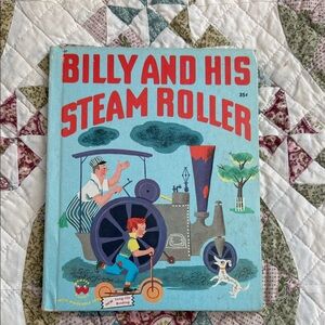 Billy and His Steam Roller Book Vintage